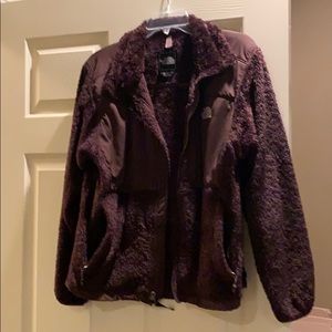 The North Face buttery soft chocolate coat
